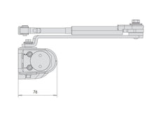 Încarcă imaginea în vizualizatorul Galerie, Amortizor cu brat articulat si blocaj CISA SERIE SMART PLUS2