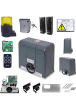Încarcă imaginea în vizualizatorul Galerie, GENIUS BLIZZARD 500 Kit 230V – Kit automatizare pentru porți culisante până la 500 kg, motor cu encoder integrat și centrală Sprint 382 | Cod 51700871