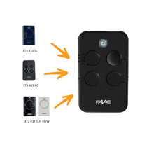 Încarcă imaginea în vizualizatorul Galerie, FAAC XTO2 433 MHz – Telecomandă originală cu 2 canale, cod multiplu SLH • SL • DS • RC | Cod 787032