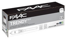 Încarcă imaginea în vizualizatorul Galerie, Kit Automatizare Poarta Batanta FAAC TRENDY Kit 230V pentru 2 Canaturi pana la 1,8 m Cod 104419445 Original