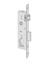 Încarcă imaginea în vizualizatorul Galerie, CISA 44671‑20‑0 – Broască mecanică îngropată pentru cilindru europrofil, interax 20 mm, cu bilă, față inox, ambidextră