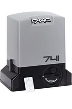 Încarcă imaginea în vizualizatorul Galerie, FAAC DELTA 3 Kit – Kit automatizare poartă culisantă până la 900 kg, motor 741 230V cu centrală integrată și accesorii incluse | Cod 105943