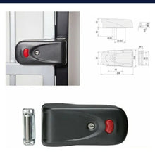 Încarcă imaginea în vizualizatorul Galerie, CISA 1A731 – Yală electrică reversibilă (stânga/dreapta) cu revenire automată, 12 V AC, backset reglabil 50–80 mm | Made in Italy