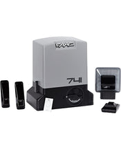 Încarcă imaginea în vizualizatorul Galerie, FAAC DELTA 3 Kit – Kit automatizare poartă culisantă până la 900 kg, motor 741 230V cu centrală integrată și accesorii incluse | Cod 105943