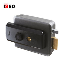 Încarcă imaginea în vizualizatorul Galerie, ISEO Serie 5 – Yală electromagnetică aplicabilă 12V AC, reversibilă (stânga/dreapta) cu backset reglabil 50–80 mm | Made in Italy