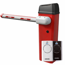 Încarcă imaginea în vizualizatorul Galerie, FAAC B614 Bariera automata 24V – kit baza cu brat 3,3 m, receptor radio si telecomanda
