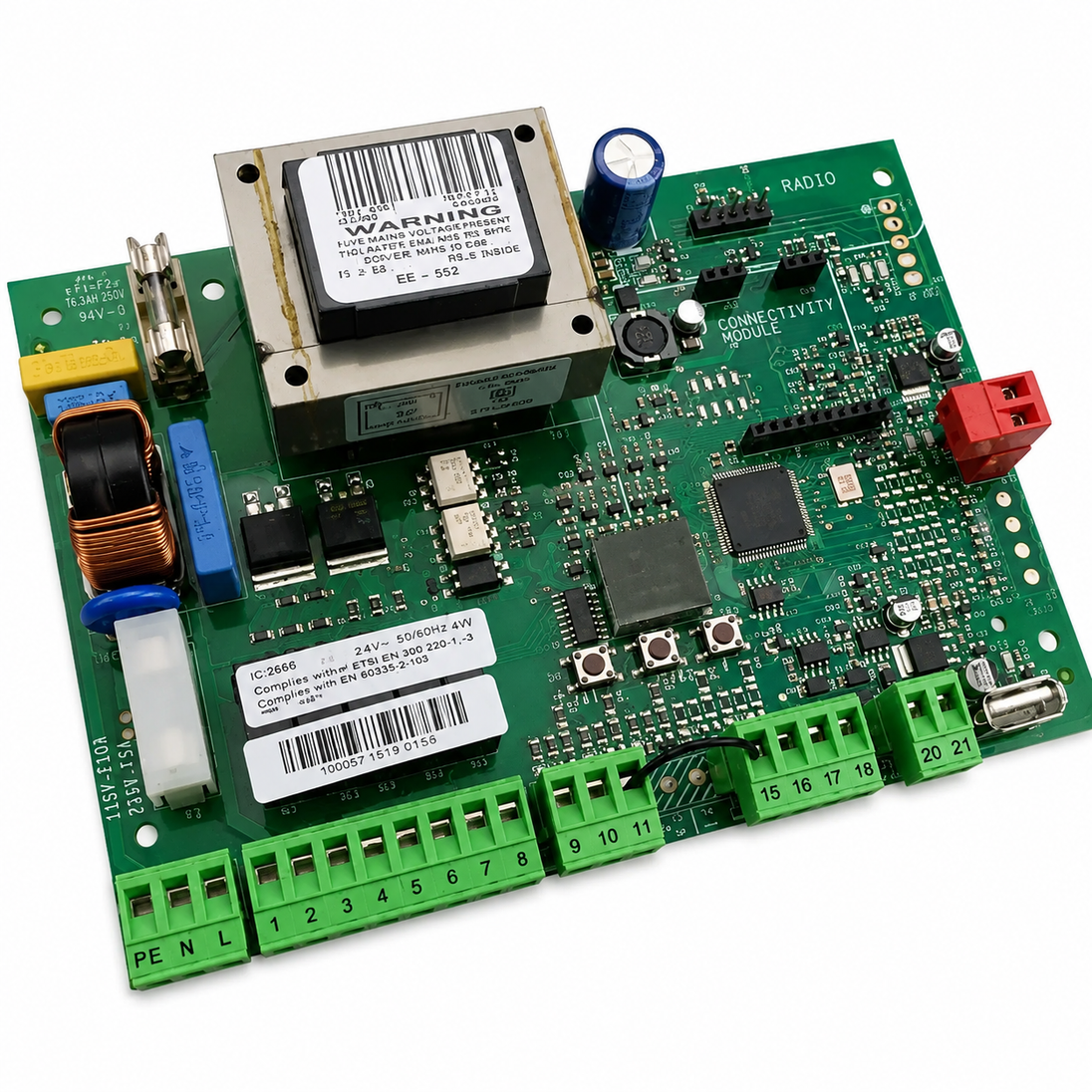 FAAC E045S placa de comanda pentru unul sau doua motoare 230V