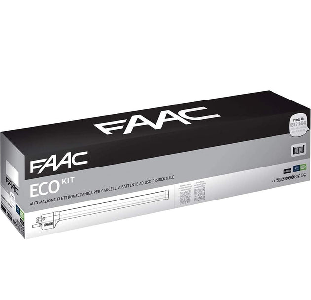 Kit automatizare poarta batanta FAAC ECO 230V cu actuatoare 412