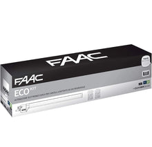 Încarcă imaginea în vizualizatorul Galerie, Faac ECO KIT 230 GREEN – Kit automatizare poartă batantă 230V, ecologic și eficient

