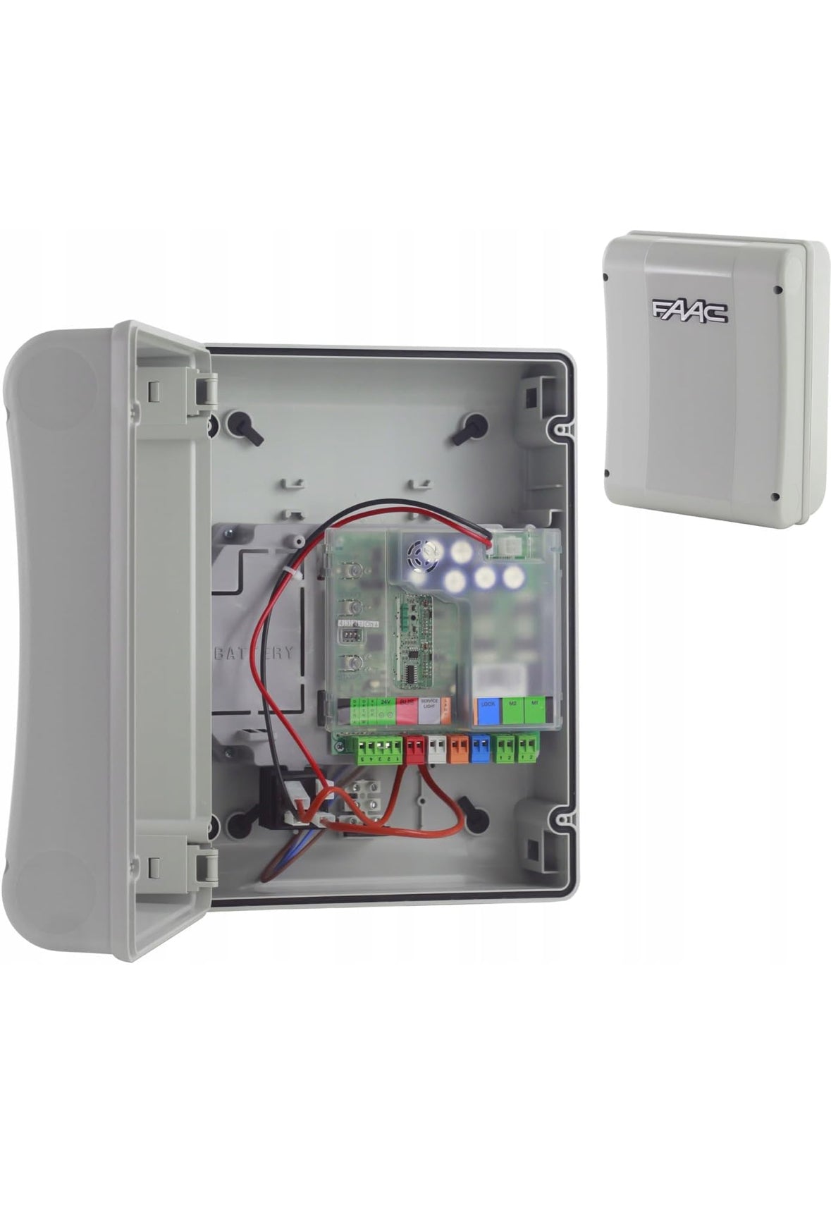 Kit FAAC MASTER cu actuatoare 415 si accesorii pentru poarta batanta