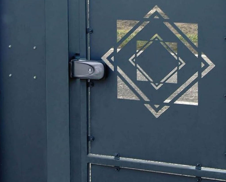 Yala electrica CISA 1A721 montaj aplicat pe poarta metalica