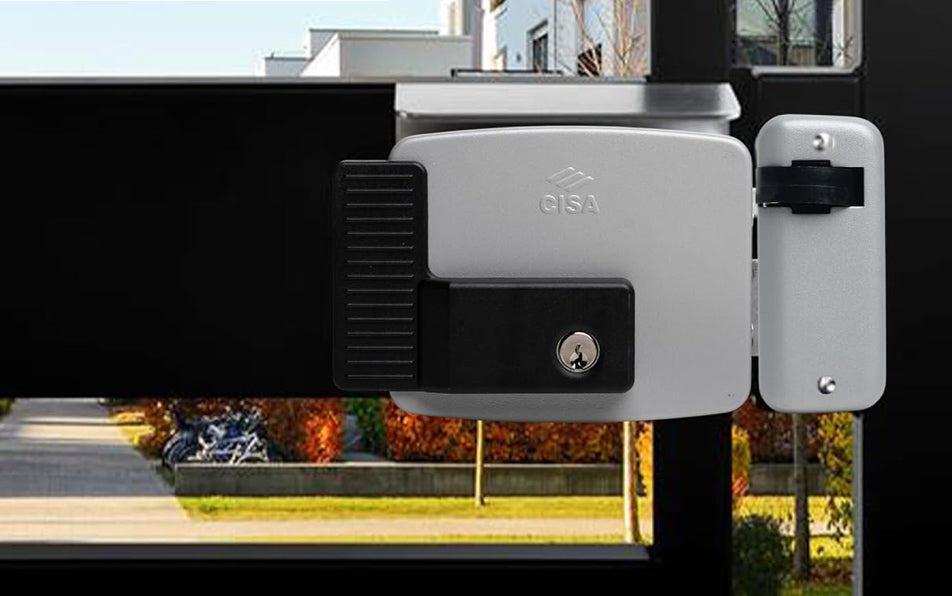 Yala electrica CISA 11721-60-1N7 fara buton pentru poarta pietonala