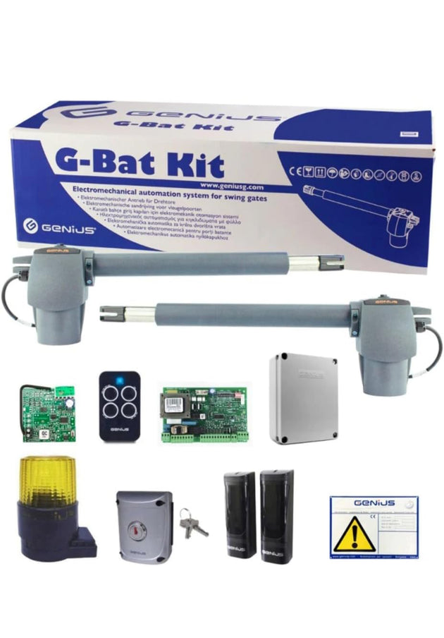 GENIUS G-BAT 300 Kit 230V pentru automatizare poarta batanta pana la 3 m pe canat