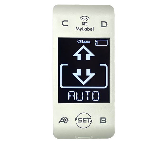 Selector LABEL T-NFC cu ecran si comenzi tactile