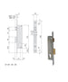 Broasca CISA 44671-20-0 cu zavor si rola reglabila 2,5-14 mm