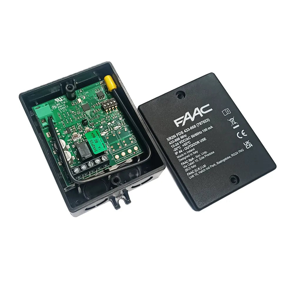 Receptor radio FAAC XR2N FDS 433-868 MHz cu 2 canale cod 787023