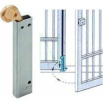 Zavor 265 din inox pentru montaj pe poarta metalica