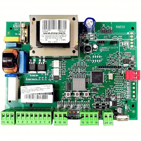 Centrala FAAC E045S 790077 cu display pentru configurare automatizare