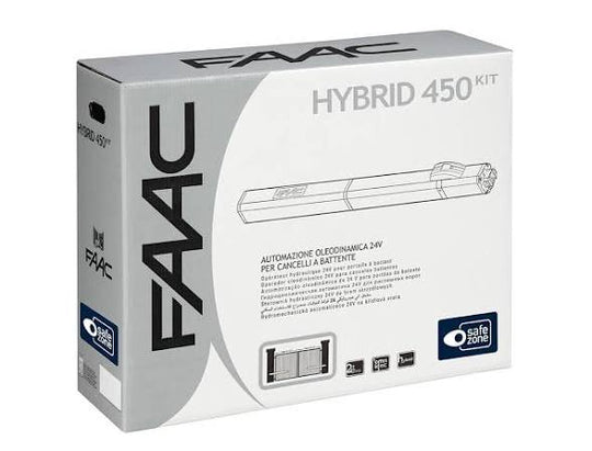 Kit automatizare FAAC HYBRID 24V cu actuatoare oleodinamice S450H CBAC