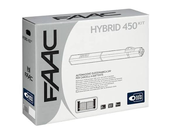 Kit automatizare FAAC HYBRID 24V cu actuatoare oleodinamice S450H CBAC