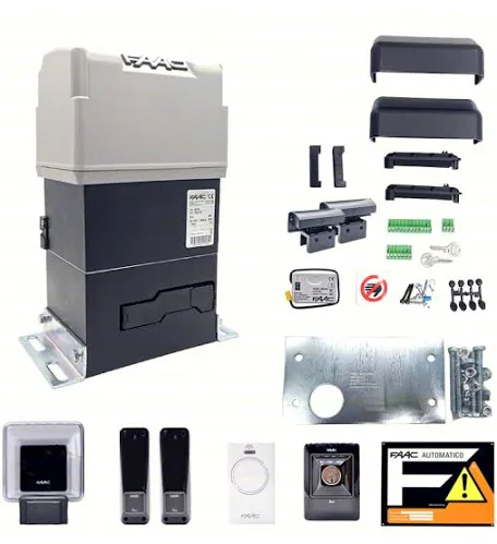 FAAC PRATICO C 105940 kit automatizare poarta culisanta cu cremaliera 5 m