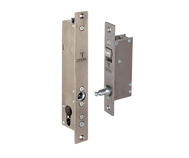 Broasca de siguranta Opera 23822AS pentru usi si porti culisante, 12V DC