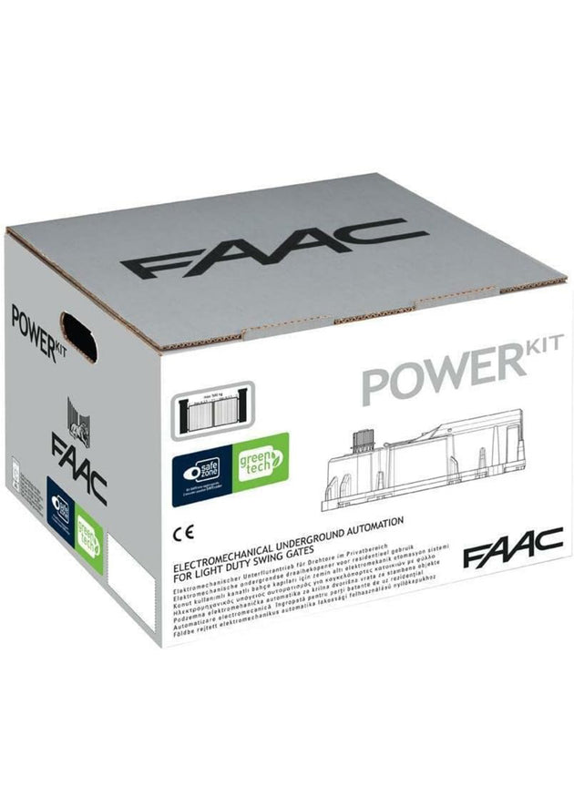 FAAC Power Kit cu actuatoare ingropate 770N pentru poarta batanta