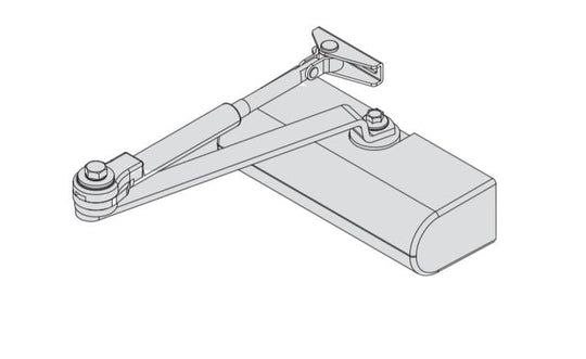 Amortizor usa CISA pentru usi 40-80 kg, vedere produs