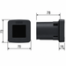 CAME DLX30CIP fotocelule de siguranta pentru porti automate