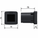 CAME DLX30CIP fotocelule de siguranta pentru porti automate