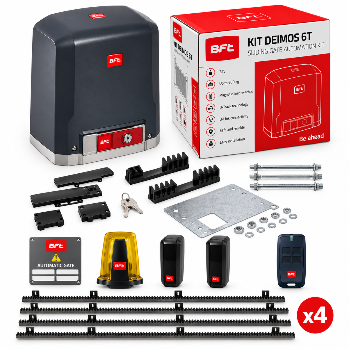 kit automatizare culisanta complet cu cremaliera