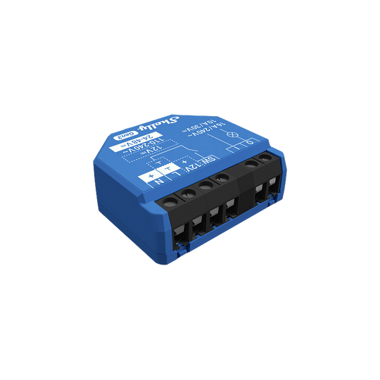 Shelly 1 Gen3 modul Wi-Fi cu contact uscat inclus pentru control poarta de pe telefon