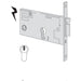 Broasca CISA 14350-70 cu zavor autoblocant reversibil