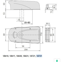 Încarcă imaginea în vizualizatorul Galerie, Yala electromagnetica Cisa 1A731
